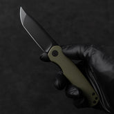 Stealth G047 3'' 14C28N Blade Pocket Knife, G10 Handle, Liner Lock, Front Flipper